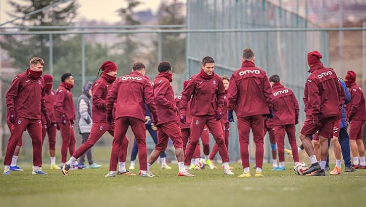 Trabzonspor, Kasımpaşa hazırlıklarına devam etti