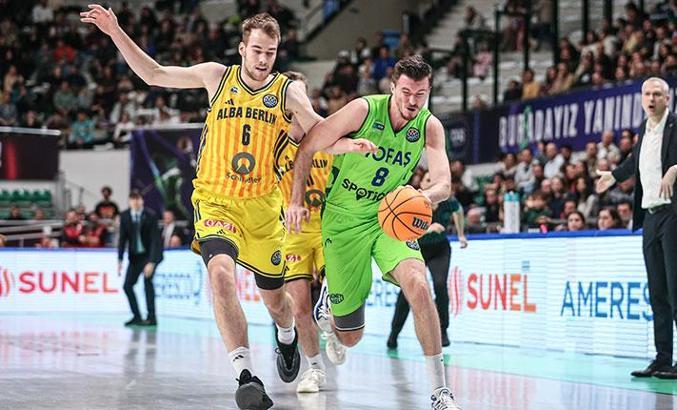 TOFAŞ evinde son çeyrekte mağlup... TOFAŞ - Alba Berlin maç sonucu 90-94