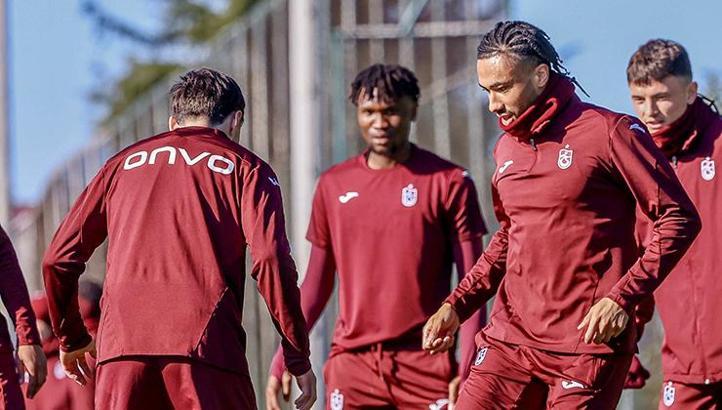 Trabzonspor, Kasımpaşa maçı hazırlıklarını sürdürdü