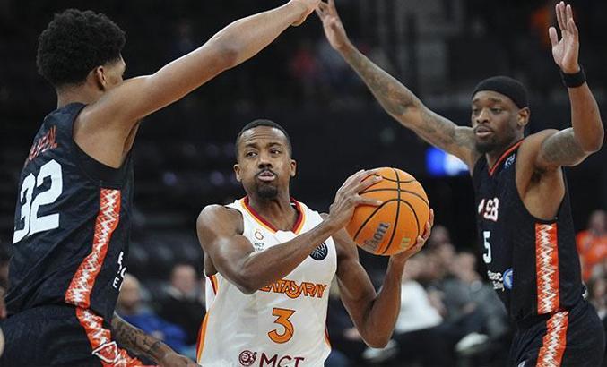 Galatasaray son 16'ya mağlubiyetle başladı... Galatasaray MCT Technic - Le Mans Sarthe Basket maç sonucu 83-90