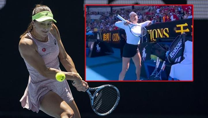 Zeynep Sönmez'i eleyen Yulia Putintseva'dan maç sonunda saygızılık! 'Sizi duyamıyorum'