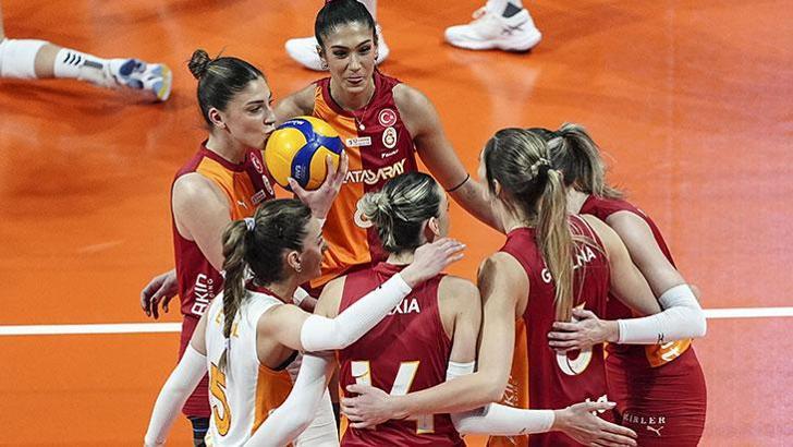 Galatasaray Daikin dörtlü final yolunda... Galatasaray Daikin-MTV Stuttgart maç sonucu 3-1