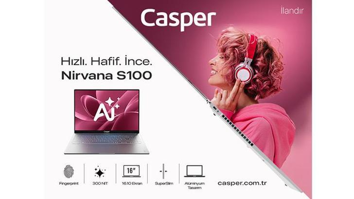 Sömestir tatilinde akıllı gücün yeni adı: Casper Nirvana S100 AI
