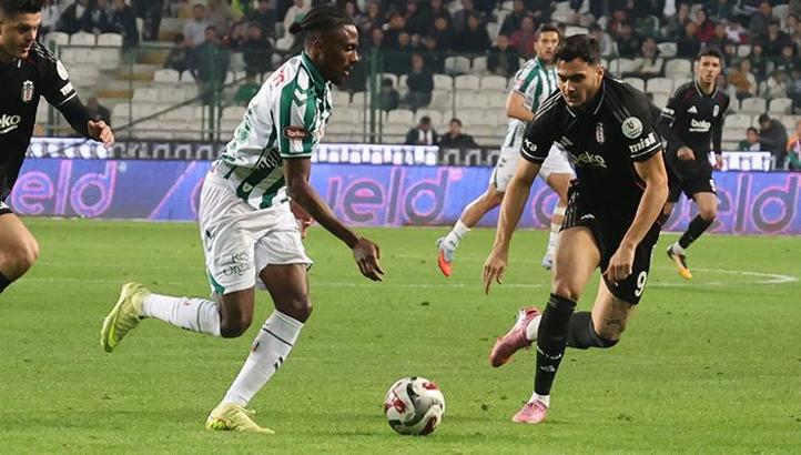 Beşiktaş-Konyaspor maçı öncesi sarı alarm!