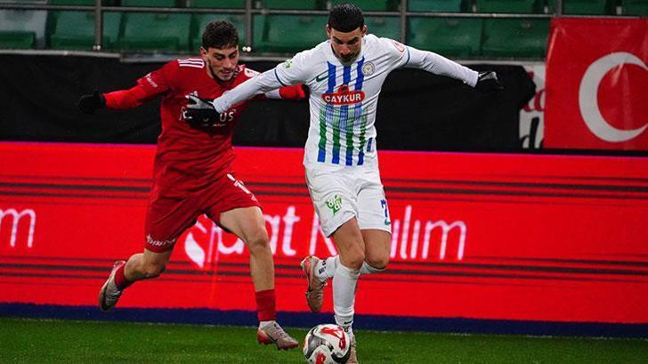 Ziraat Türkiye Kupası C Grubu: Çaykur Rizespor-Beyoğlu Yeni Çarşı: 1-1