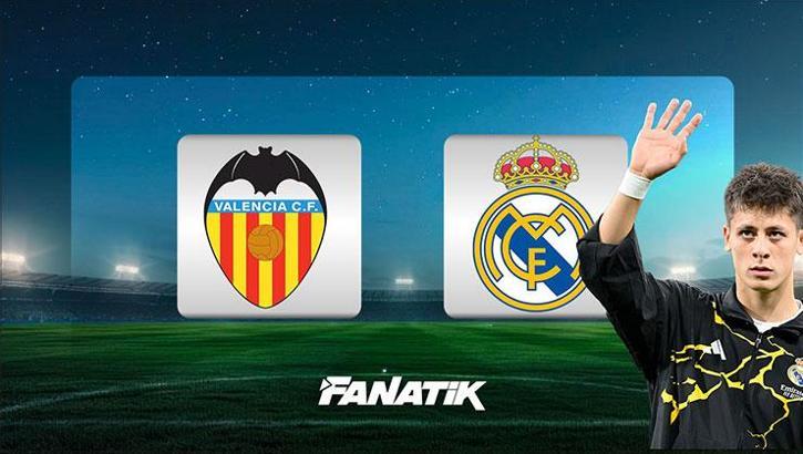 Valencia - Real Madrid maçı ne zaman, saat kaçta, hangi kanalda? Arda Güler ilk 11'de mi? (La Liga)