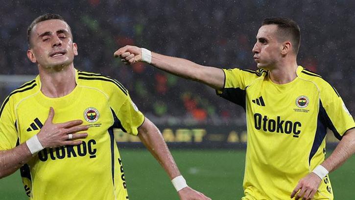 Fenerbahçe'nin yıldızı Kerem Aktürkoğlu şık golle sahne aldı! Üst üste 2. kez ağları sarstı