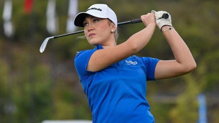 Milli golfçü Deniz Sapmaz, Antalya'daki uluslararası turnuvada şampiyon oldu