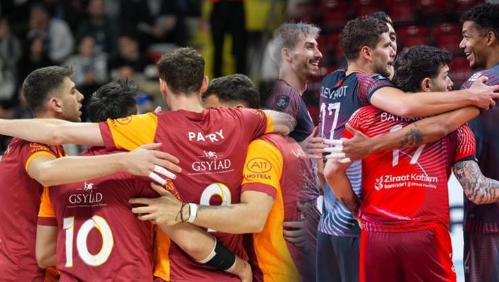 Efeler Ligi'nde dev mücadele: Galatasaray HDI Sigorta-Ziraat Bankkart
