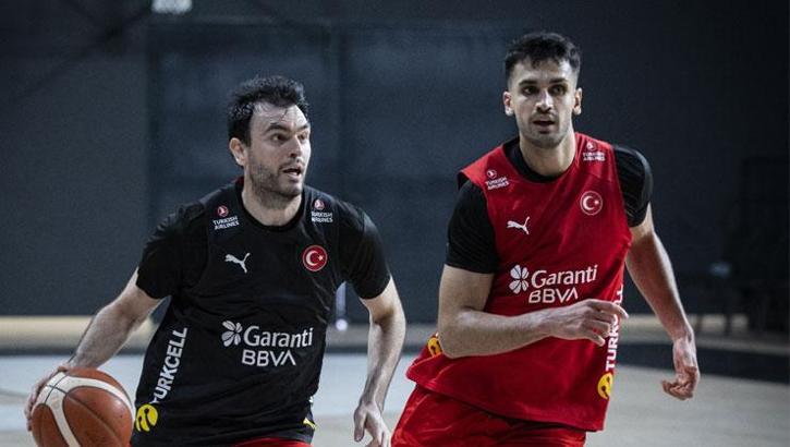 A Milli Basketbol Takımı, Sırbistan maçının hazırlıklarını sürdürdü