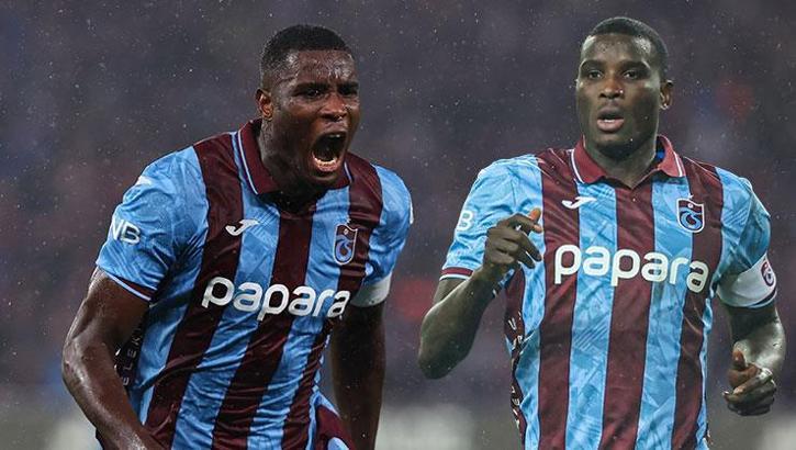 Trabzonspor'un yıldızı Paul Onuachu durdurulamıyor! İlk dönemini geride bıraktı
