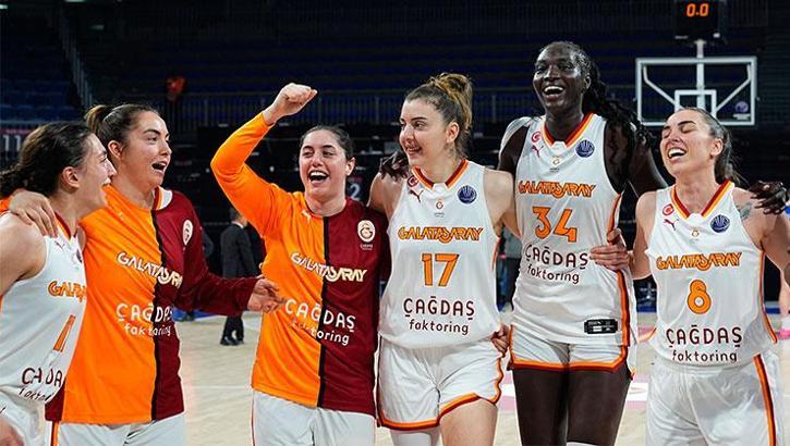 Galatasaray sahasında Basket Landes'i mağlup etti! Altılı Final'e yükseldi