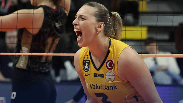 AXA Sigorta Kupa Voley'de üçüncü yarı finalist Vakıfbank