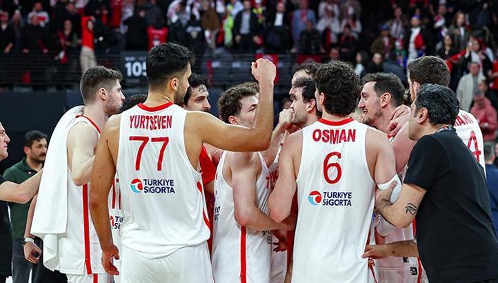 A Milli Erkek Basketbol Takımı'nın, FIBA dünya sıralamasındaki yeri değişmedi