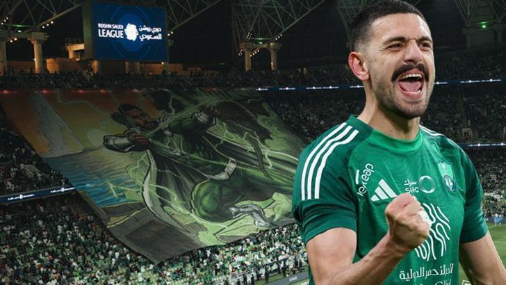 Al Ahli'den Merih koreografisi... Milli yıldız Suudi Pro Lig'de şampiyonluğa koşuyor