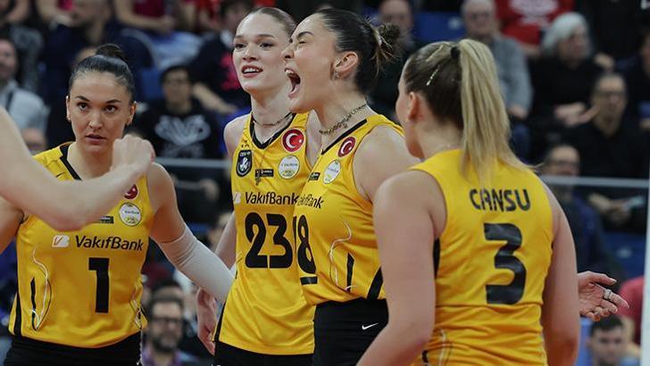 VakıfBank'tan İtalya'da müthiş geri dönüş! Vero Volley Milano - VakıfBank maç sonucu 2-3
