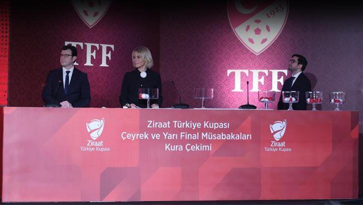 Ziraat Türkiye Kupası'nda çeyrek final ve yarı final eşleşmeleri belli oldu