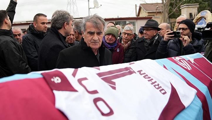 Trabzonspor yardımcı antren&ouml;r&uuml; Orhan Kaynak son yolculuğuna uğurlandı