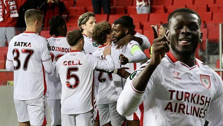 Samsunspor'un yıldızı Marius Mouandilmadji durdurulamıyor! Avrupa golcüsü yine sahnede