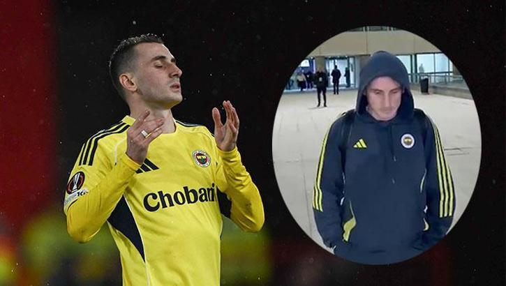 Tek başına ayrıldı! Fenerbahçe'nin yıldızı Kerem Aktürkoğlu'ndan maç sonu beklenmedik hareket