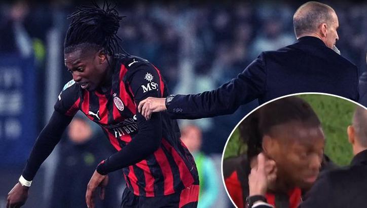 Rafael Leao'dan Massimiliano Allegri'ye şok! İtalya'da skandal hareket: Taraftarlar küplere bindi