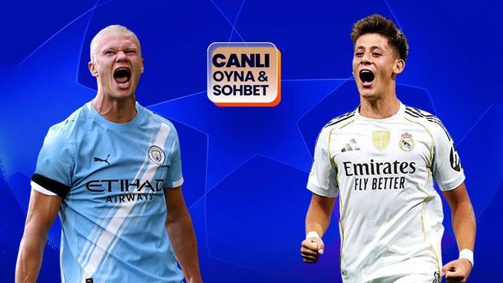 Manchester City rövanş maçında Real Madrid'i ağırlıyor! Dev maçın heyecanı Misli'de