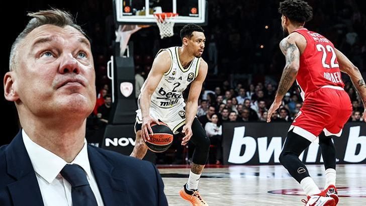Eksik Fenerbahçe Beko, Pire'de farklı mağlup... Olympiacos - Fenerbahçe Beko maç sonucu 104-87