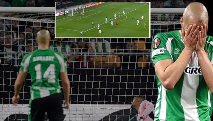 Sofyan Amrabat, Avrupa Ligi'nde hayatının golünü attı! Fenerbahçe'den kiralanmıştı, maça damga vurdu...