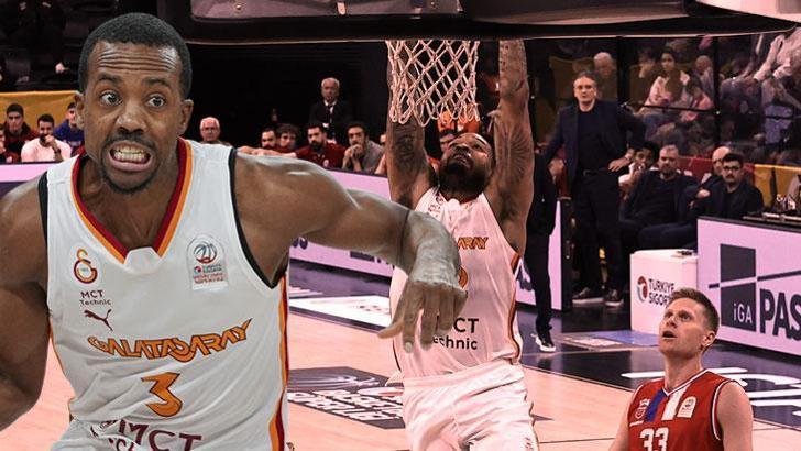 Galatasaray'dan müthiş çeyrek! 22 sayıdan döndüler... Galatasaray MCT Technic - Onvo Büyükçekmece maç sonucu 98-94