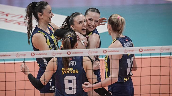 Fenerbahçe Medicana Zeren Spor'a deplasmanda set vermedi