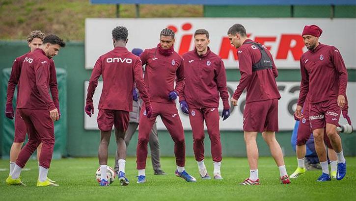Trabzonspor'da, Galatasaray derbisi hazırlıkları devam etti