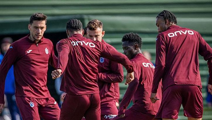 Trabzonspor, Galatasaray maçının hazırlıklarına devam etti