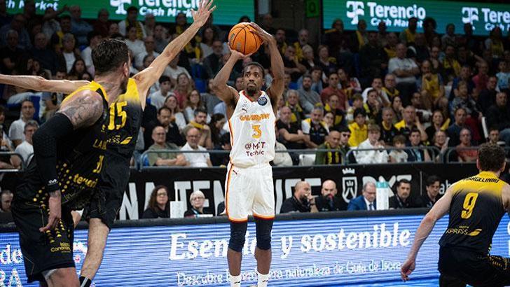 Galatasaray son topta kayıp! Galatasaray MCT Technic - La Laguna Tenerife maç sonucu 84-83