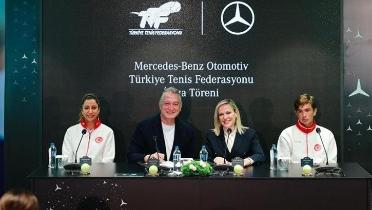 Mercedes-Benz Türkiye Tenis Federasyonu’nun ana sponsoru oldu