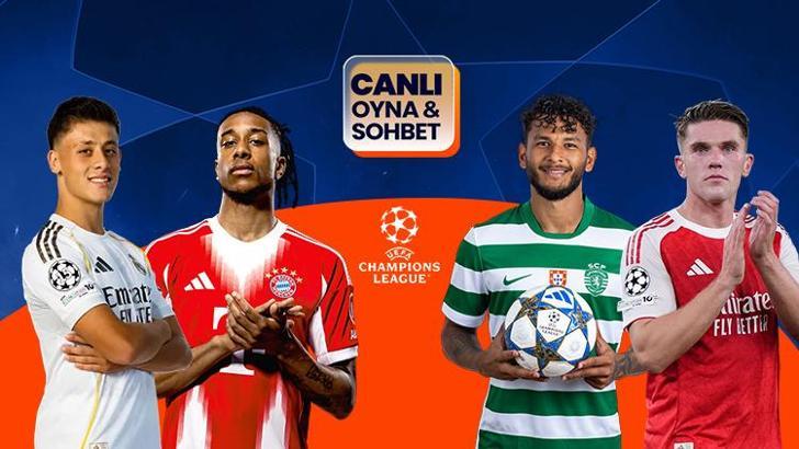 Şampiyonlar Ligi'nde çeyrek final zamanı! İki dev maçın heyecanı canlı sohbet ile Misli'de