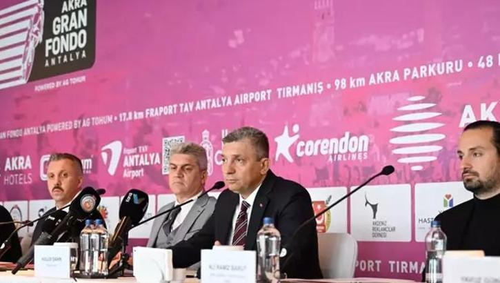 AKRA Gran Fondo Antalya heyecanı bu hafta sonu yaşanacak! 'Yıllar süren çabalar sonucu buralara geliyoruz.'