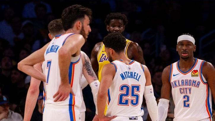 Thunder Dominate Lakers; SGA Extends Record as OKC Nears Top Seed