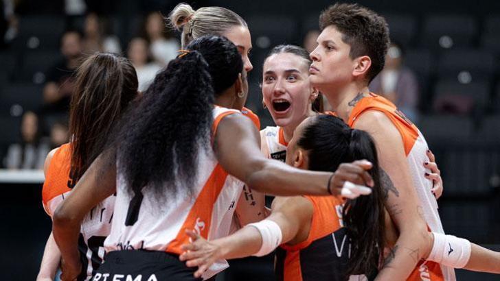 Eczacıbaşı Dynavit evinde Zeren Spor'u 3-1'le geçti, seriyi 1-0 yaptı