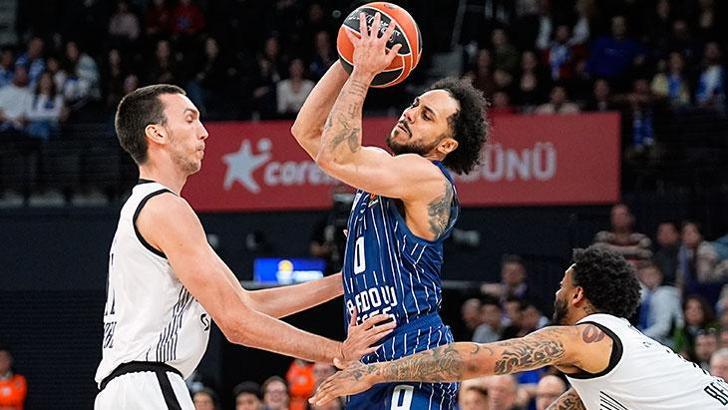 Larkin döndü, Anadolu Efes uzatmada galip... Anadolu Efes- Partizan maç sonucu 79-72
