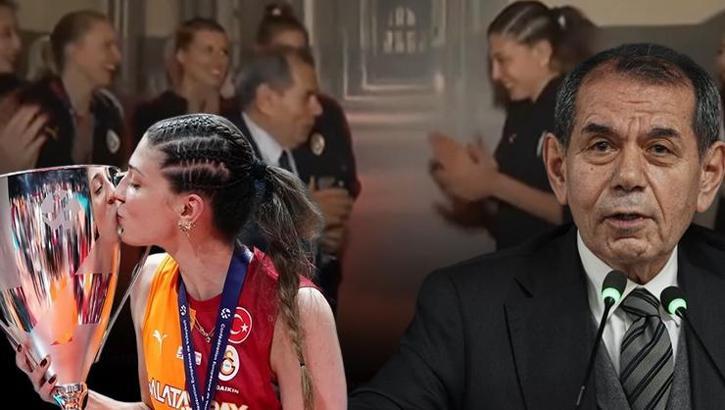 Galatasaray Daikin kaptanı İlkin Aydın ile Dursun Özbek'ten sıkı pazarlık 'Benim forma numaram iki...'