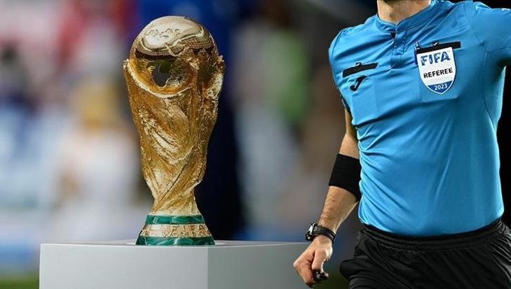 Dünya Kupası'nda görev yapacak hakemler belli oldu! FIFA açıkladı