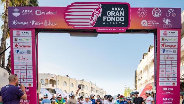 AKRA Gran Fondo Antalya’ya 15 ülkeden 578 sporcu katılacak