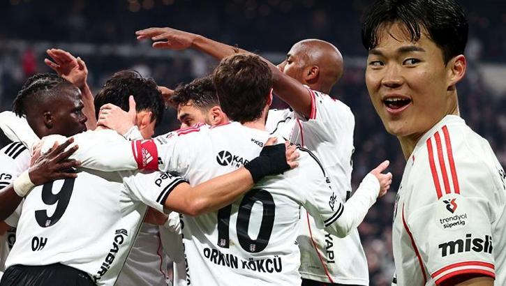 Beşiktaş'ta Oh sesleri! Koreli golcü Antalyaspor karşısında sahnede