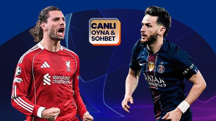 Liverpool geri dönüş için PSG’yi ağırlıyor! Şampiyonlar Ligi heyecanı canlı sohbet ile Misli’de