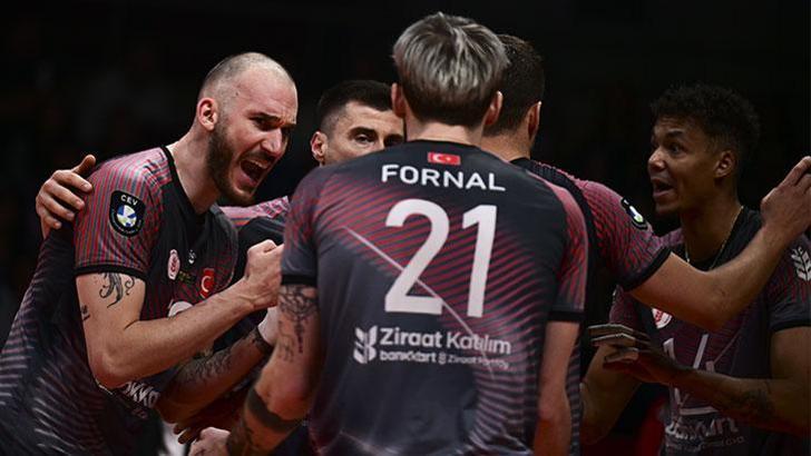 Voleybol SMS Grup Efeler Ligi: İlk finalist Ziraat Bankart