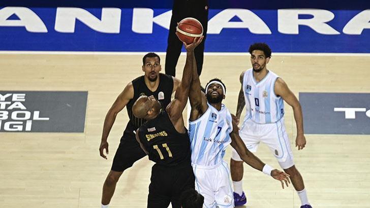 Erteleme maçında kazanan Türk Telekom... Türk Telekom - Safiport Erokspor maç sonucu 93-84