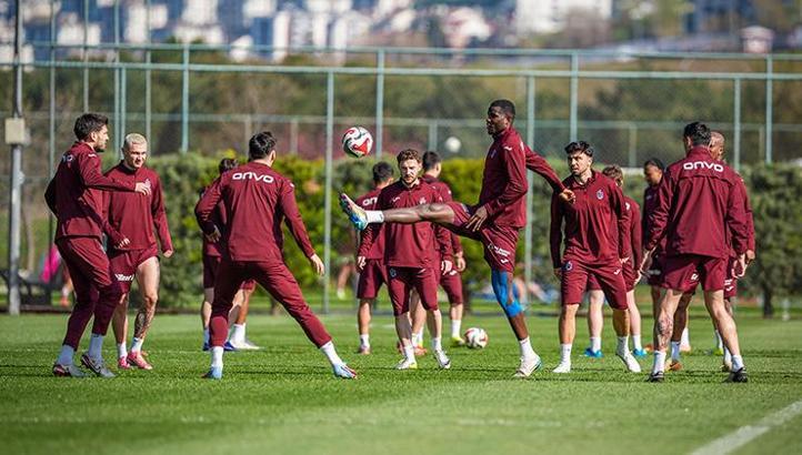 Trabzonspor'da Başakşehir mesaisi devam ediyor