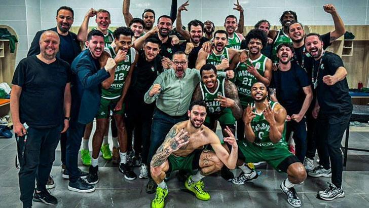 Basketbol mucizesi! Bursaspor Mersin'de 2 salisede maçı aldı... Mersin Spor - Bursaspor maç sonucu 84-86