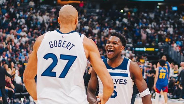 Timberwolves, Nuggets karşısında seriyi eşitledi