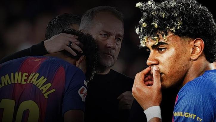 Barcelona'da Lamine Yamal depremi! Golü attı, sakatlık geçirdi
